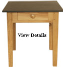 Oak Pastry Table Slate Top