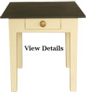 Painted Pastry Table Slate Top