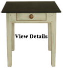 Shabby Chic Pastry Table Slate Top